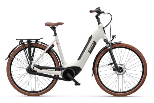 Fietsen Philip Aartselaar - Batavus Altura E-go Power Dame Lichtgrijs