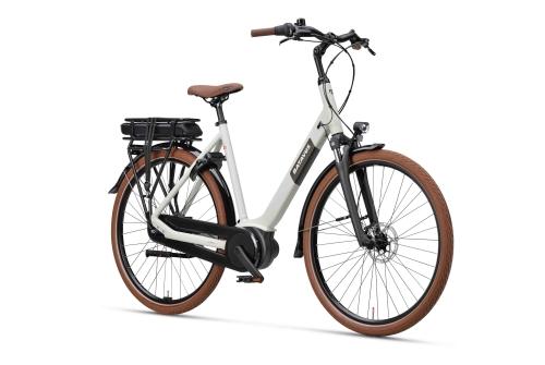 Batavus Altura E-go plus Dame Lichtgrijs - Fietsen Philip Webshop