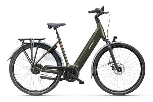 Fietsen Philip Aartselaar - Batavus Finez E-go Power Exclusive Plus Dame Groen