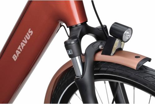 Batavus Finez Exclusive Plus dame Roest Oranje - Fietsen Philip Webshop