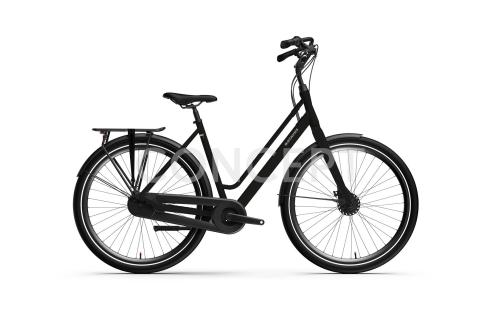 Fietsen Philip Aartselaar - Batavus Fonk N7 dame zwart