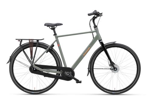 Fietsen Philip Aartselaar - Batavus Fonk N7 heer groengrijs